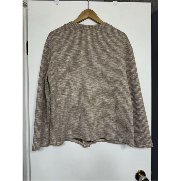 Sage The Label Button Front Cardigan Neutral Small - Picture 7 of 9